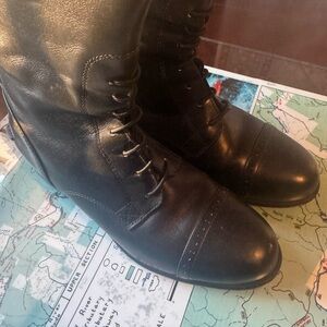 ARIAT Black Leather Women’s Knee high Boots 7.5